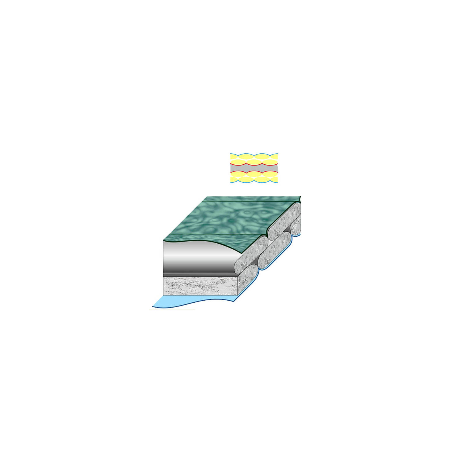 Спальний мішок Terra Incognita Asleep 200 WIDE (R) зелёный (4823081502241) зображення 2