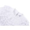 Кофта дитяча Breeze з мереживним коміром (9269-140G-white) зображення 3