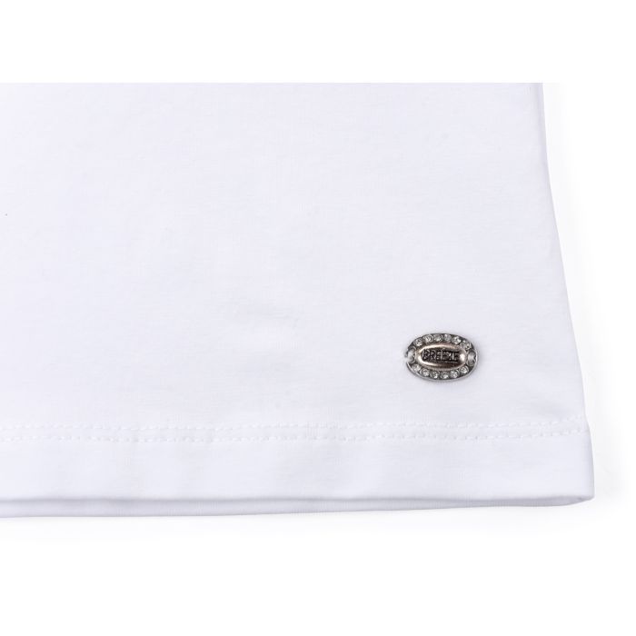 Кофта дитяча Breeze з мереживним коміром (9269-140G-white) зображення 6