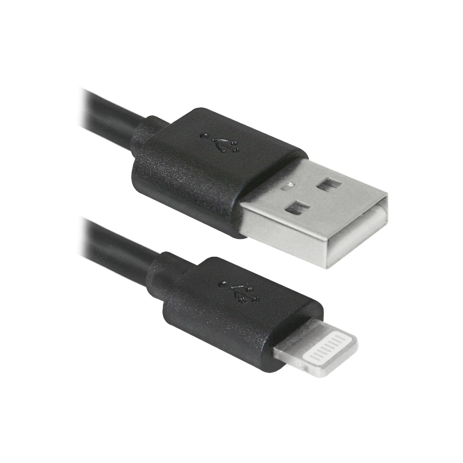 Дата кабель USB 2.0 AM to Lightning 3.0m ACH01-10BH Defender (87467)