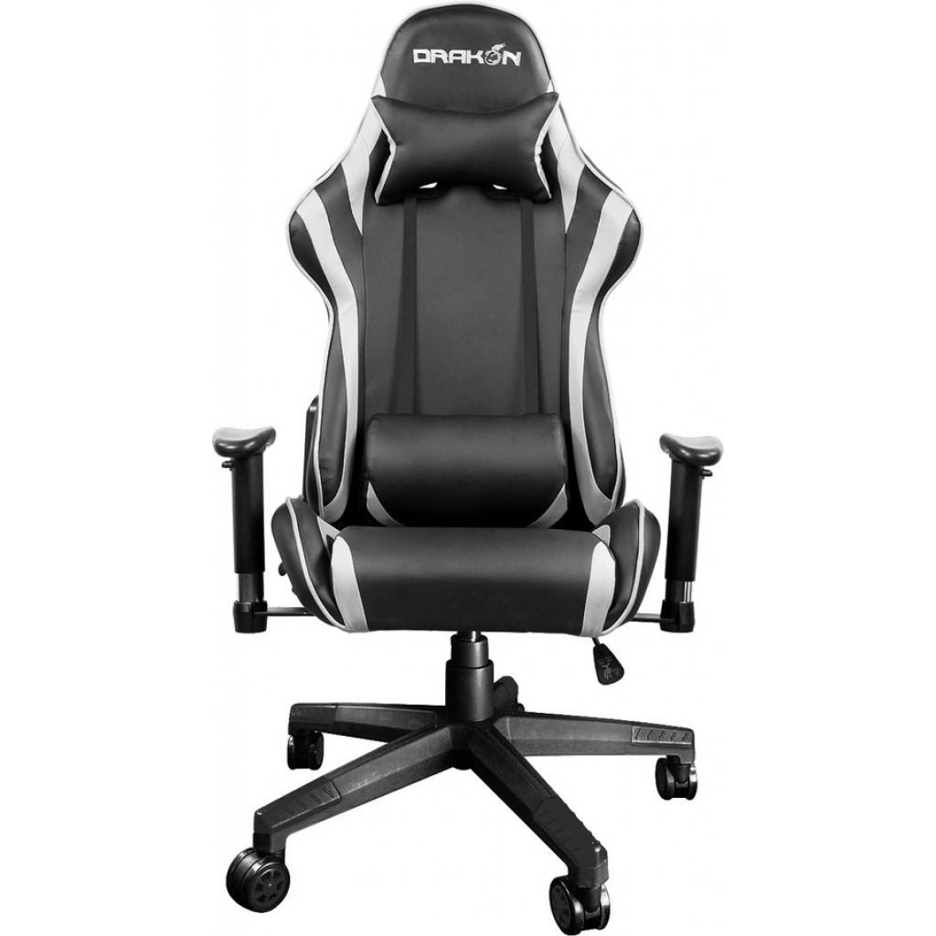 Кресло игровое Raidmax Black/White (DK706WT)