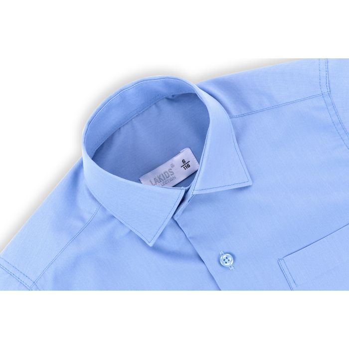 Рубашка детская Lakids с коротким рукавом (1552-140B-blue) изображение 4