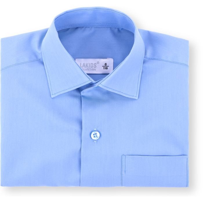 Рубашка детская Lakids с коротким рукавом (1552-140B-blue) изображение 6