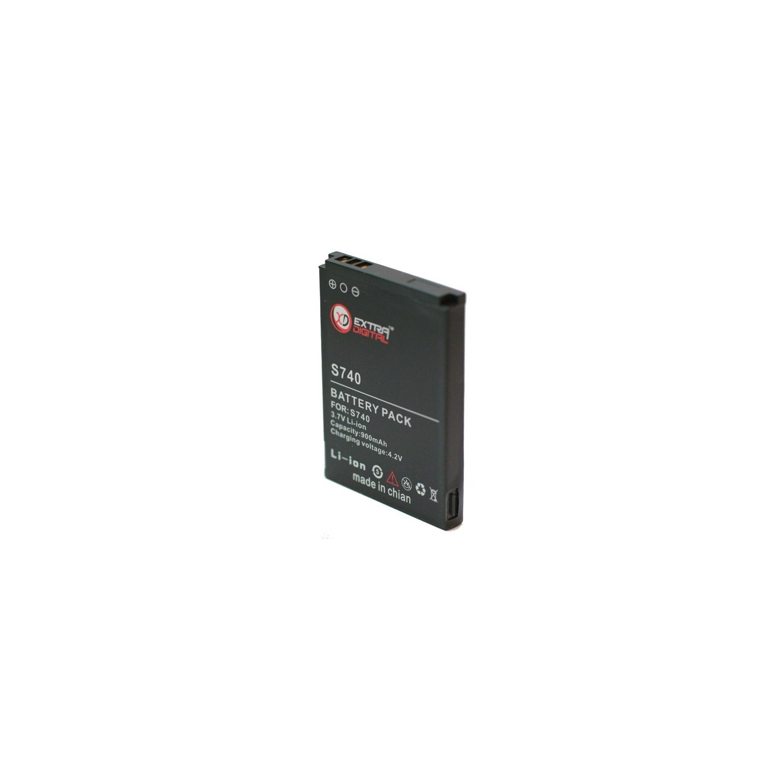 Аккумуляторная батарея Extradigital HTC Rose (900 mAh) (DV00DV6100) изображение 2