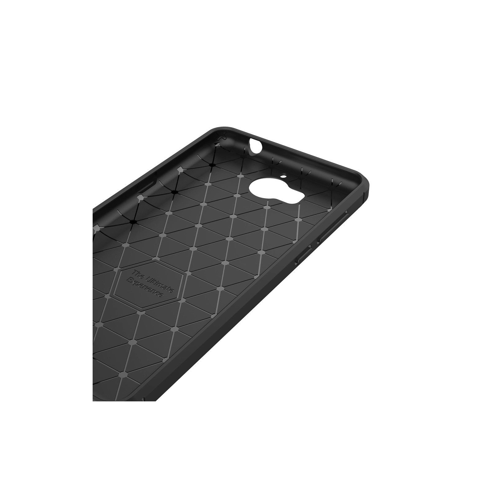 Чехол для мобильного телефона для Huawei Y5 2017 Carbon Fiber (Black) Laudtec (LT-HY52017B) изображение 3