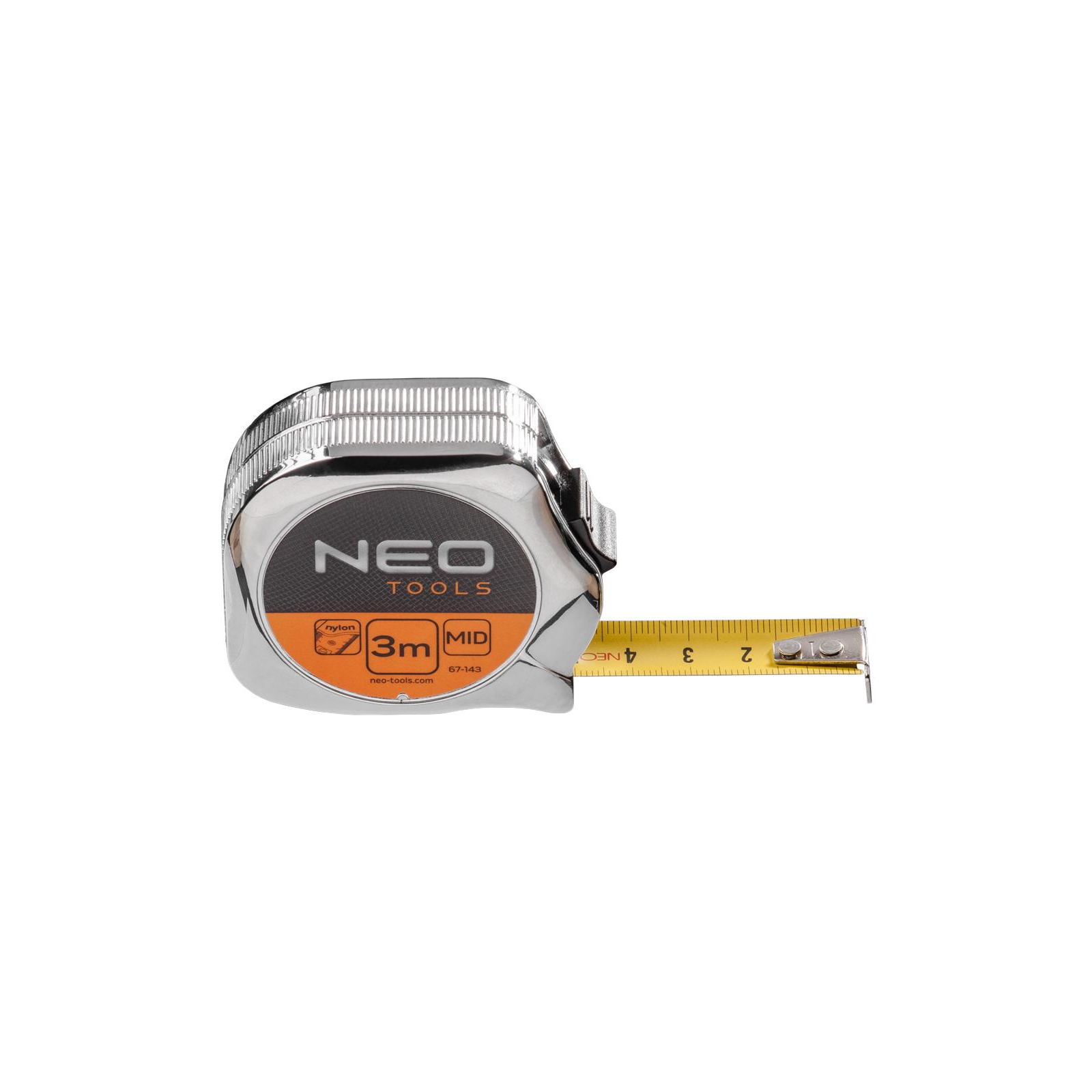 Рулетка Neo Tools стальная лента 3 м x 16 мм (67-143)