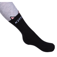 Колготки детские UCS Socks с котиками (M0C0301-1196-134G-gray) изображение 2