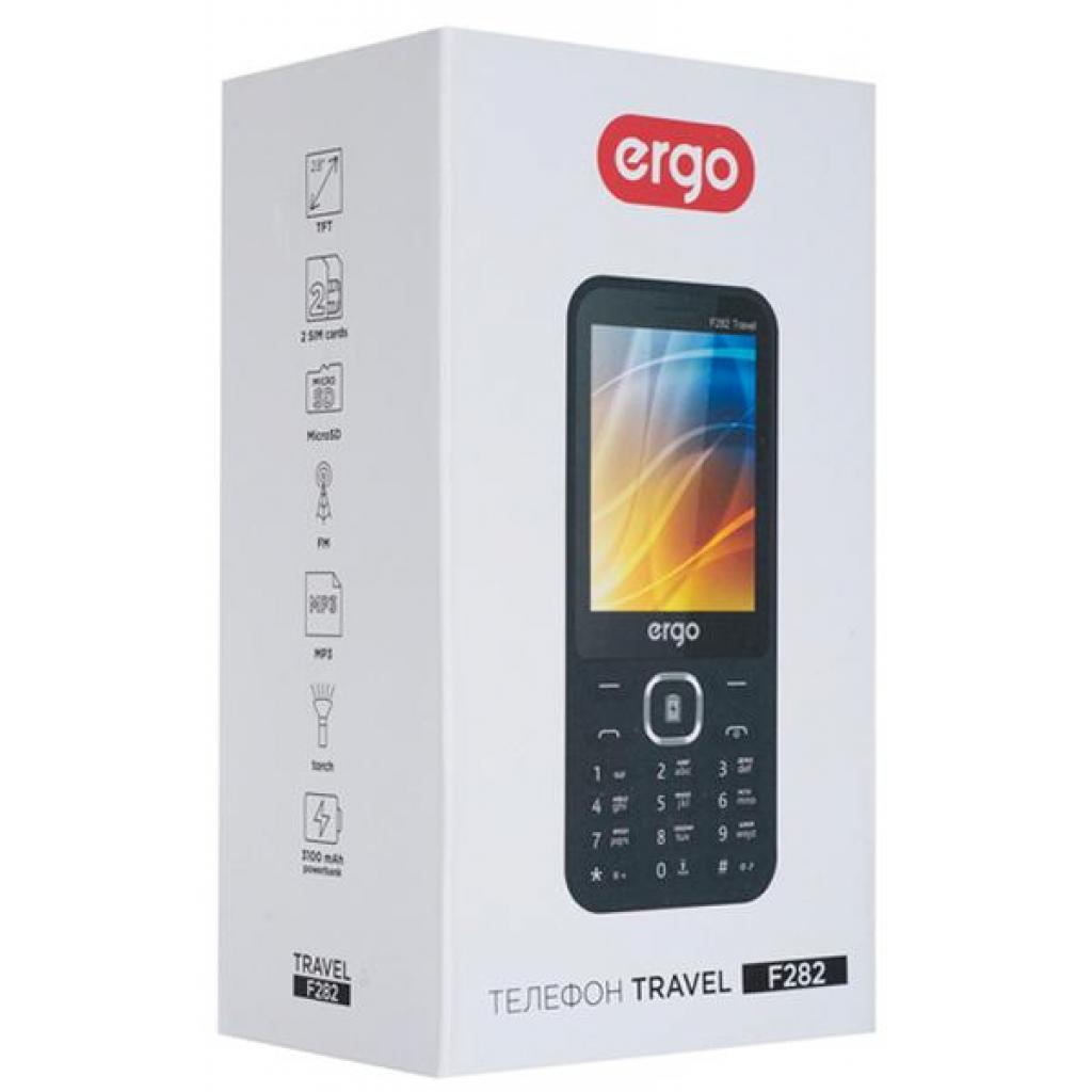 Мобільний телефон Ergo F282 Travel Black зображення 8