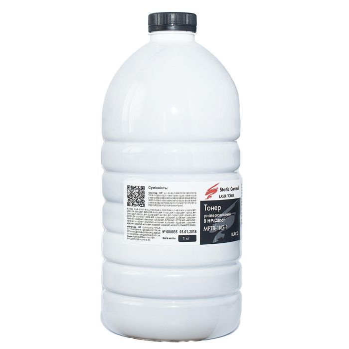 Тонер HP/Canon MPT8 Universal 1010/1012, 10кг Static Control (MPT8-10KG) изображение 2
