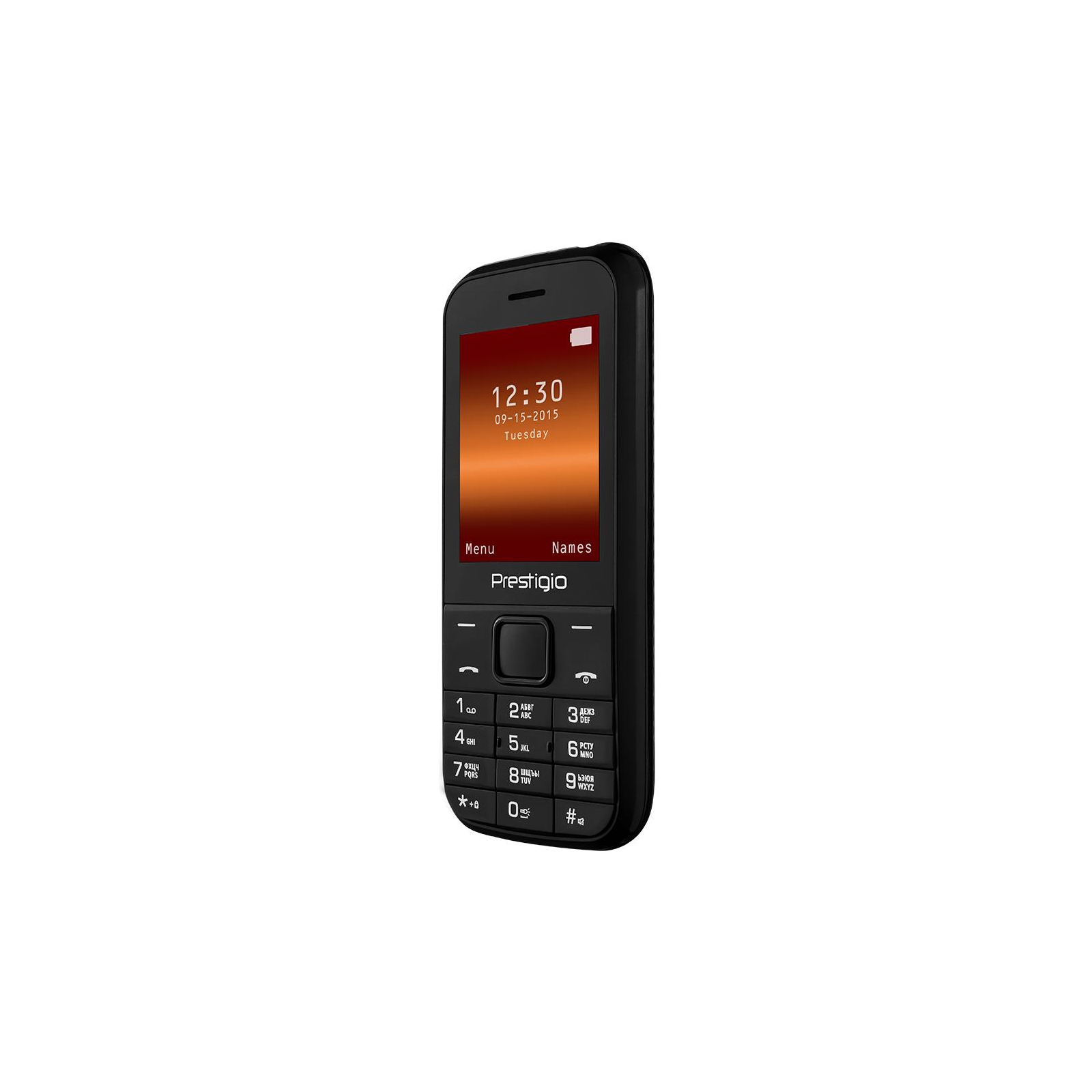 Мобильный телефон Prestigio PFP1243 Duo Wize G1 Black (PFP1243DUOBLACK) изображение 4