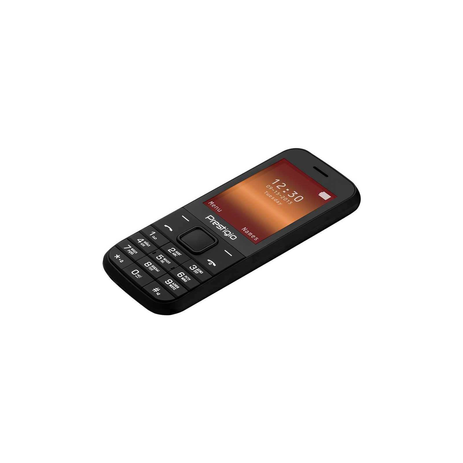 Мобільний телефон Prestigio PFP1243 Duo Wize G1 Black (PFP1243DUOBLACK) зображення 6