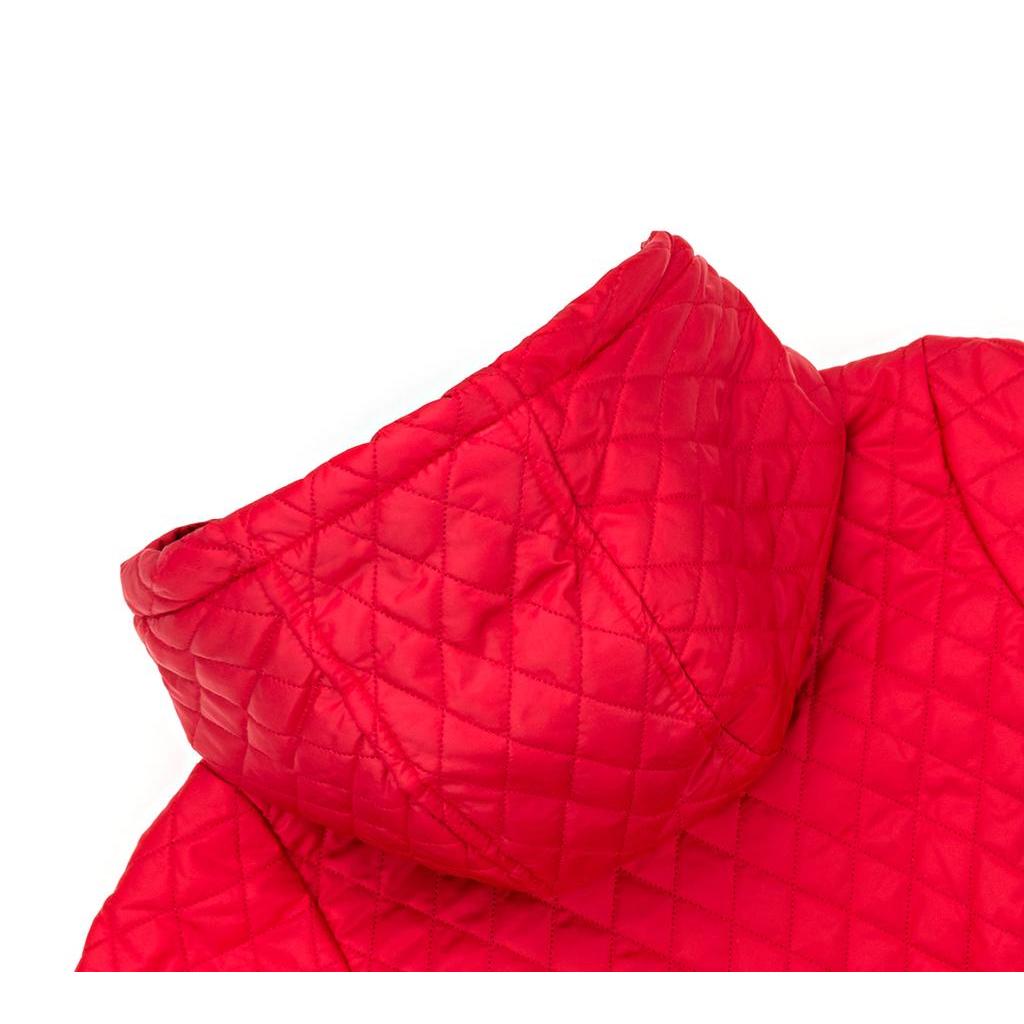 Куртка Verscon стеганая с капюшоном (3439-104B-red) изображение 6