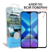 Стекло защитное MakeFuture для Huawei Honor 8X Full Cover Full Glue (MGFCFG-H8XB) изображение 3