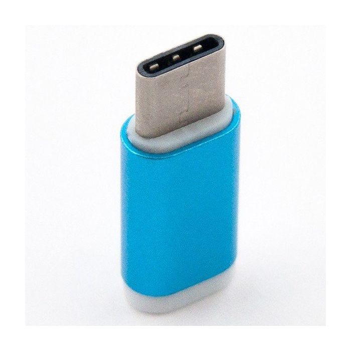 Переходник micro-USB -Type C Dengos (ADP-007) изображение 2