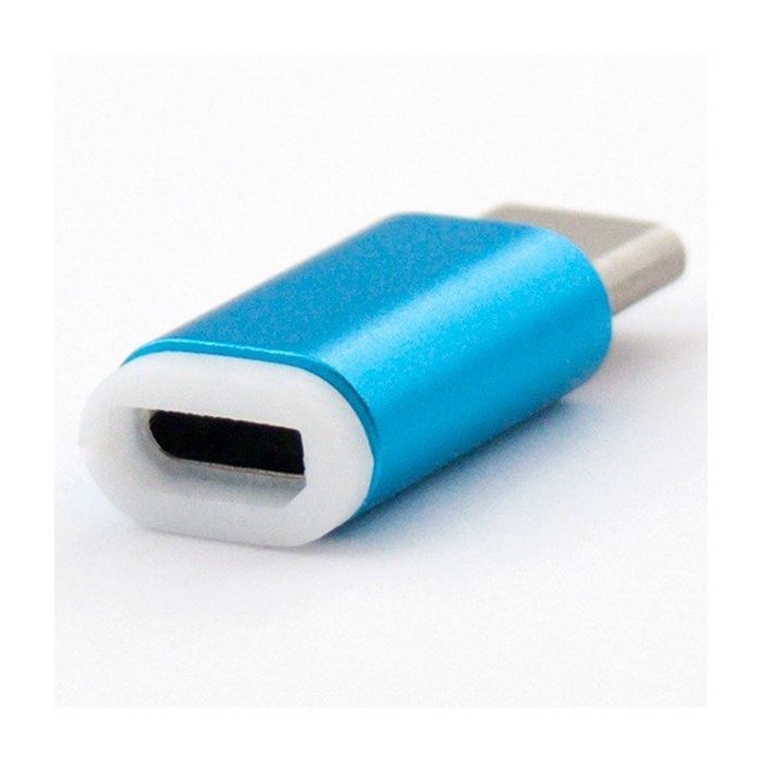 Переходник micro-USB -Type C Dengos (ADP-007) изображение 3