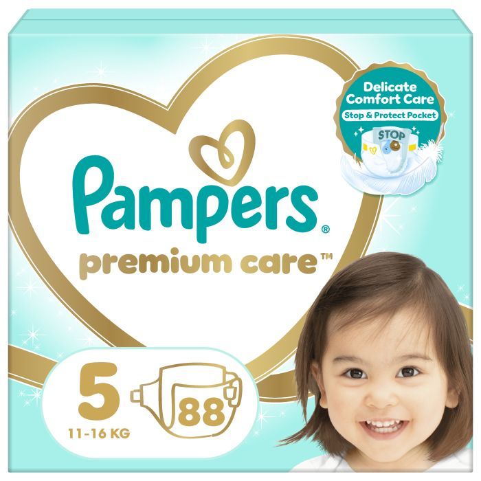 Подгузники Pampers Premium Care Розмір 5 (11-16 кг) 148 шт (8006540855973)