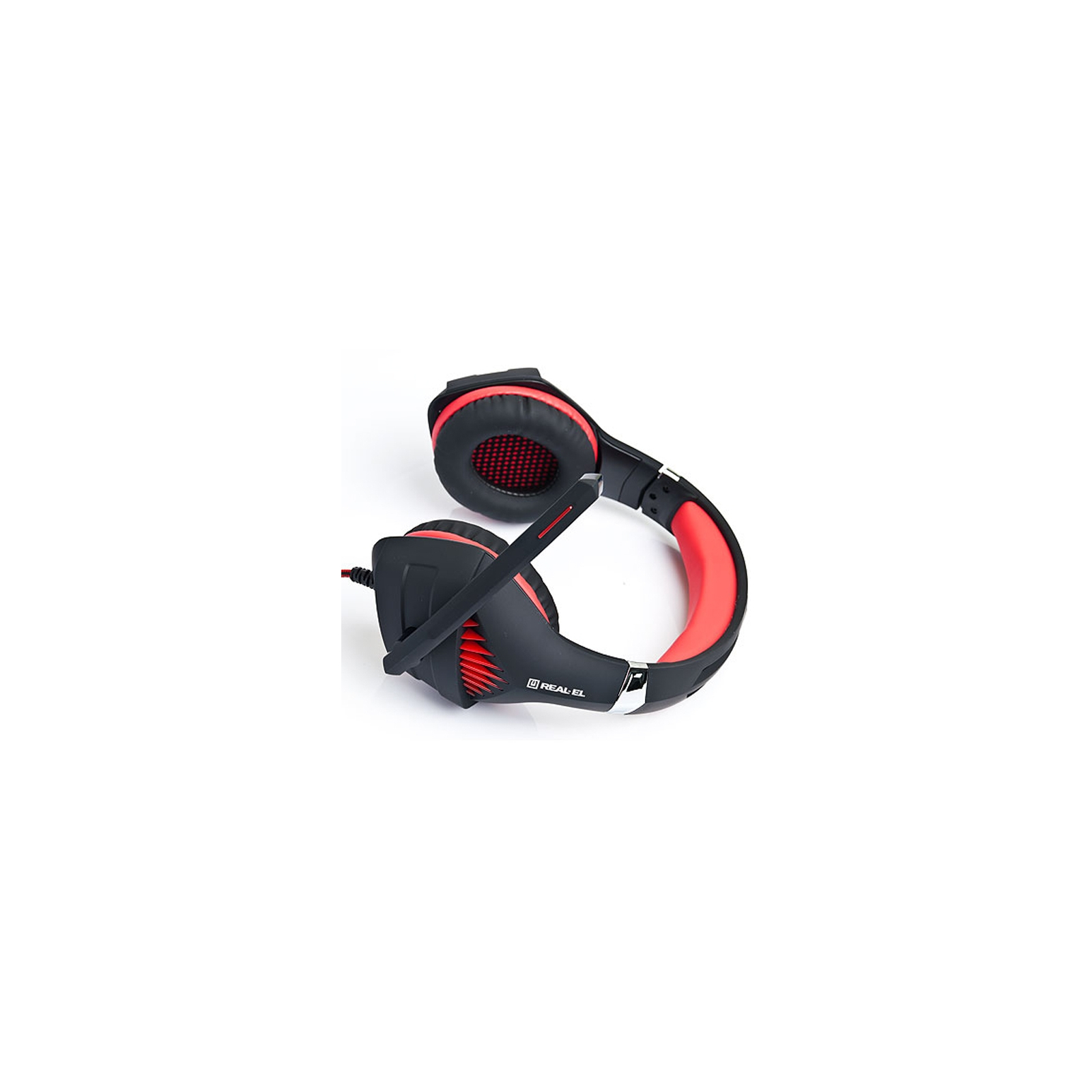 Навушники REAL-EL GDX-7600 Black-Red зображення 3