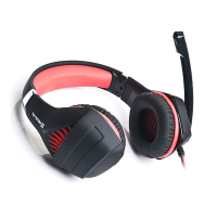 Навушники REAL-EL GDX-7600 Black-Red зображення 4