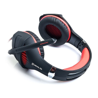 Навушники REAL-EL GDX-7600 Black-Red зображення 5