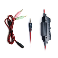 Навушники REAL-EL GDX-7600 Black-Red зображення 7