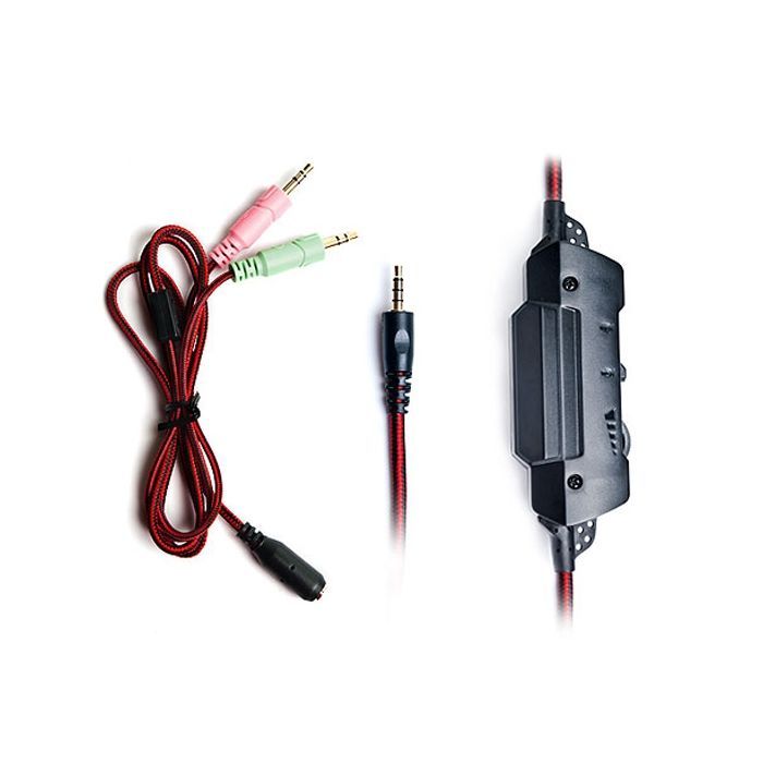 Навушники REAL-EL GDX-7600 Black/Red (EL124100028) зображення 7