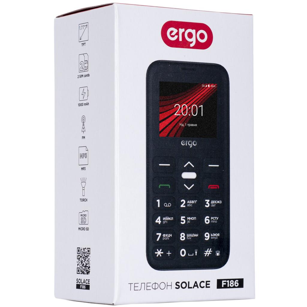 Мобильный телефон Ergo F186 Solace Silver изображение 9
