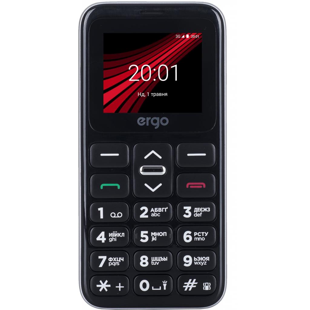 Мобільний телефон Ergo F186 Solace Silver