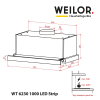 Витяжка кухонна Weilor WT 6230 I 1000 LED Strip зображення 10