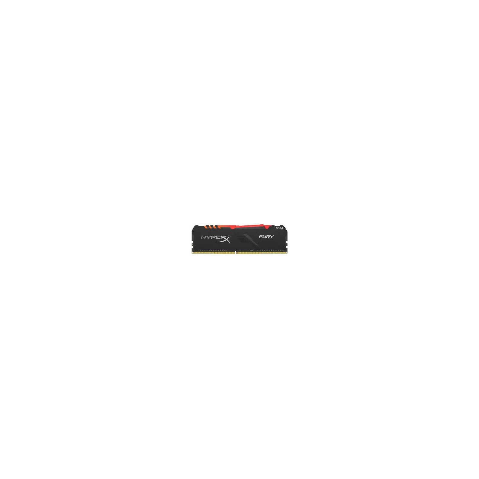 Модуль пам'яті для комп'ютера DDR4 16GB 3000 MHz HyperX Fury Black Kingston Fury (ex.HyperX) (HX430C15FB3A/16)