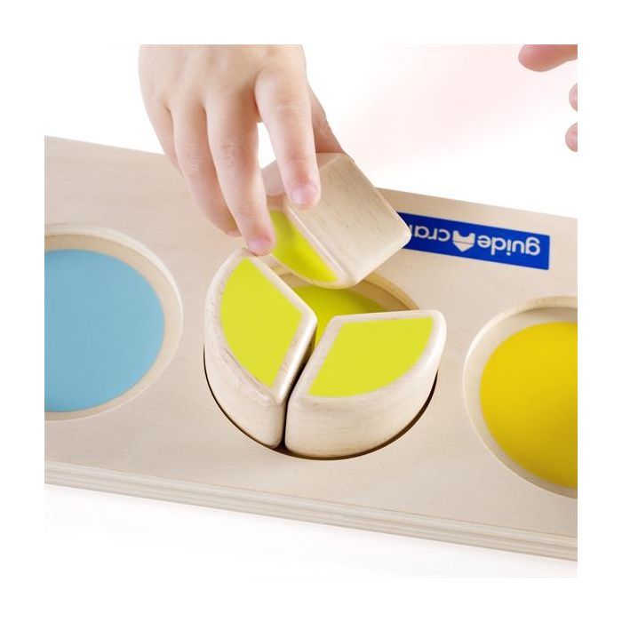 Развивающая игрушка Guidecraft Сортер Manipulatives Сектора круга (G6739) изображение 7