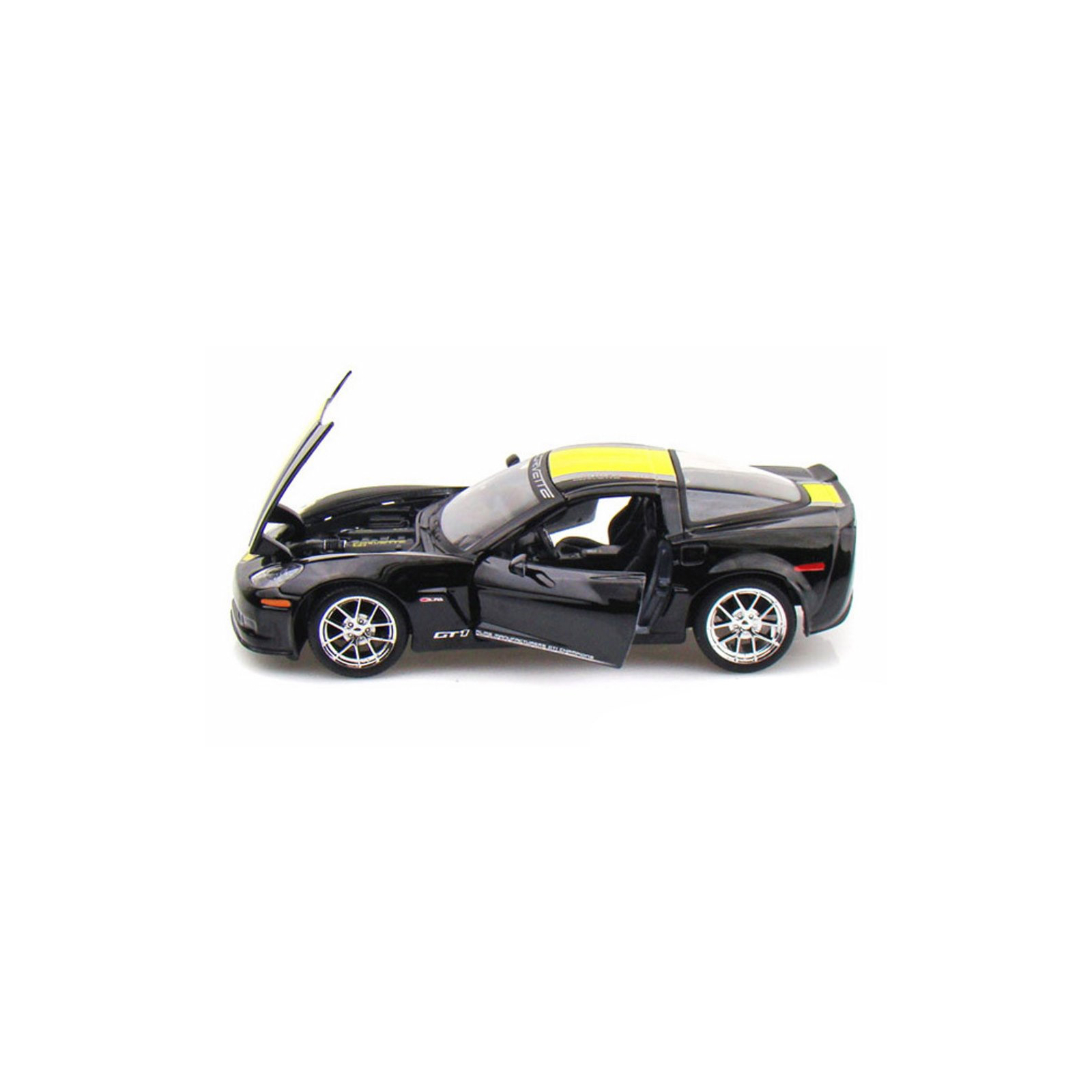 Машина Maisto Chevrolet Corvette Z06 GT1 2009 (1:24) черный (31203 black) изображение 4