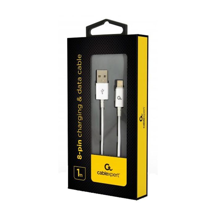 Дата кабель USB 2.0 AM to Lightning 1.0m Cablexpert (CC-USB2P-AMLM-1M) изображение 2