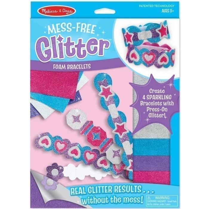 Набор для творчества Melissa&Doug Браслеты с объемными блестящими наклейками (MD19506)
