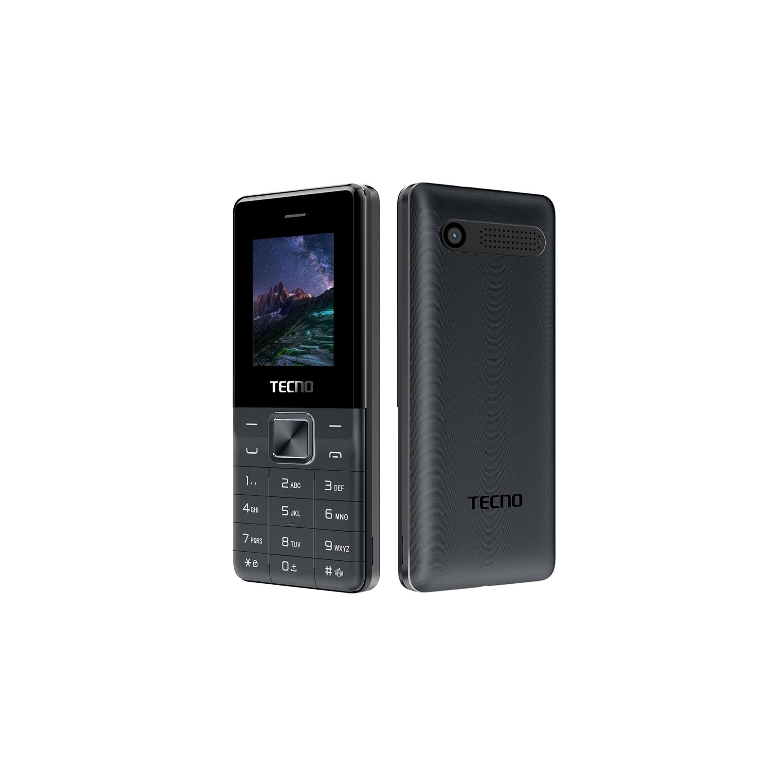 Мобільний телефон Tecno T301 Black (4895180743320)