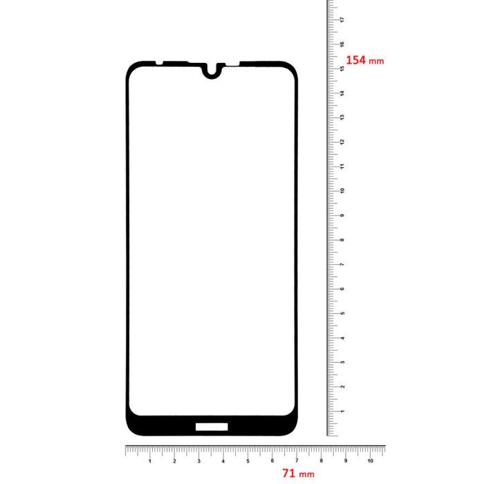 Стекло защитное BeCover Nokia 3.2 Black (704114) изображение 2