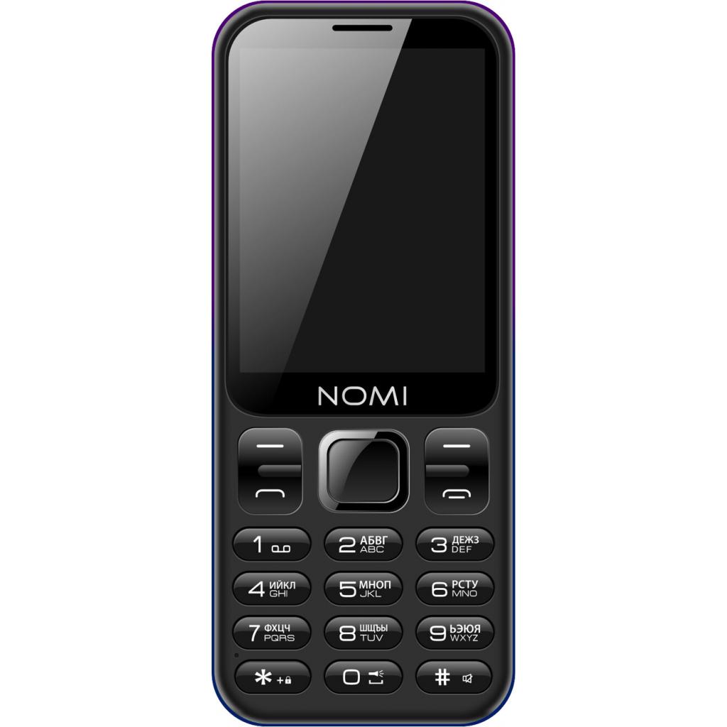 Мобильный телефон Nomi i284 Violet-Blue изображение 2