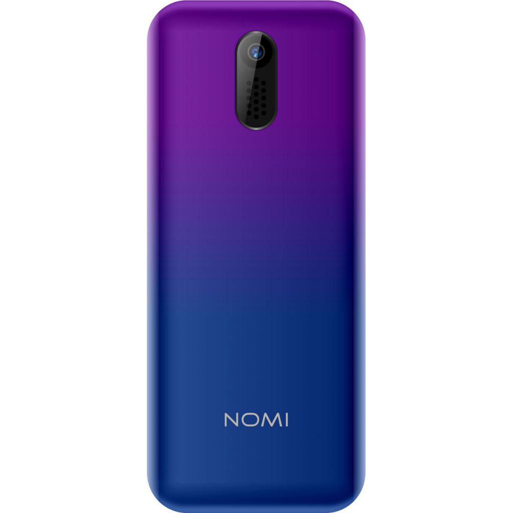 Мобільний телефон Nomi i284 Violet-Blue зображення 3
