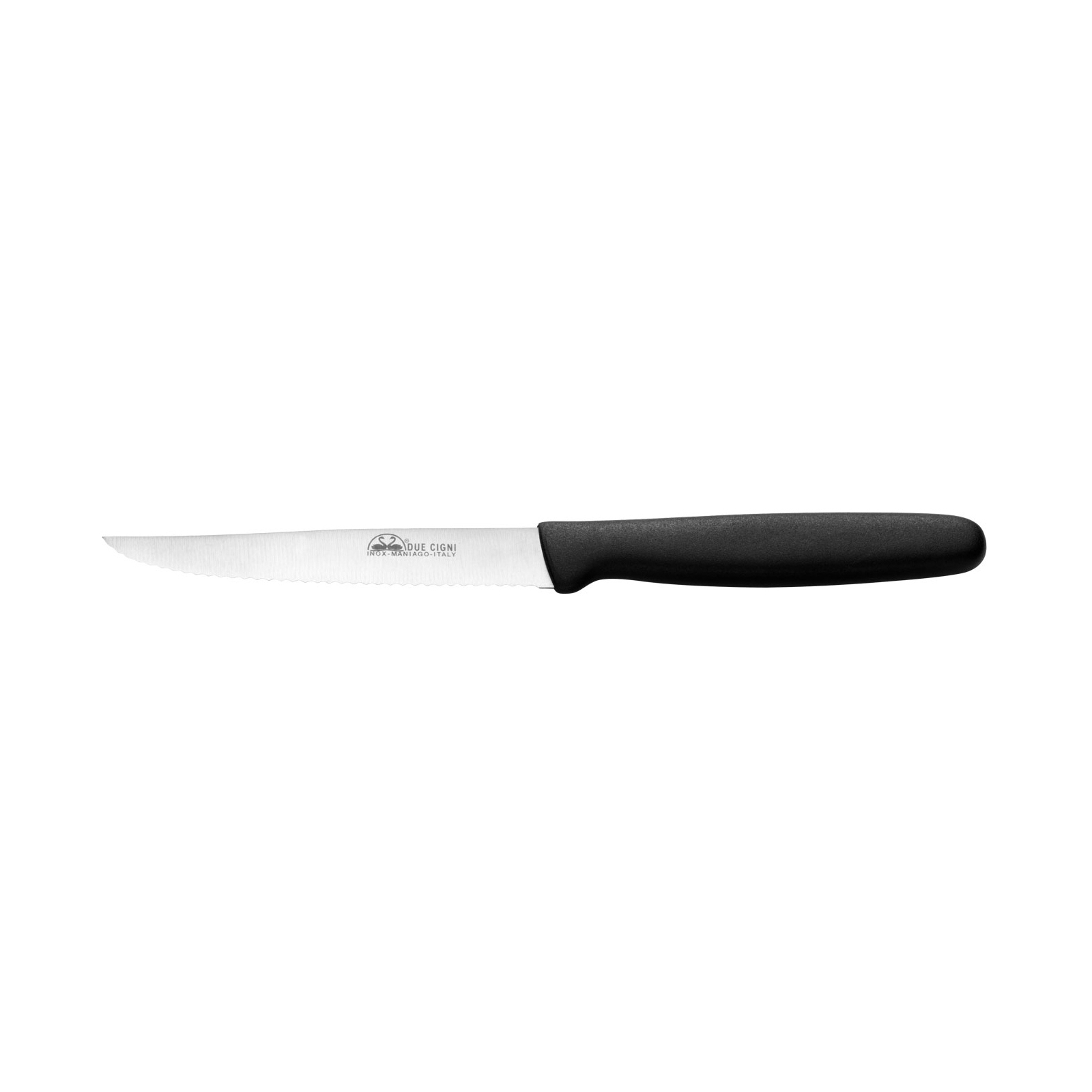 Кухонный нож Due Cigni Steak Knife Serrated 11 см Black (714/11D)