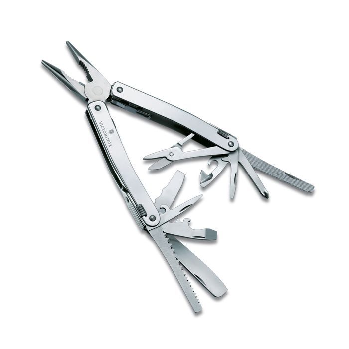 Мультитул Victorinox SwissTool Spirit Leather Case Clips (3.0227.L1)