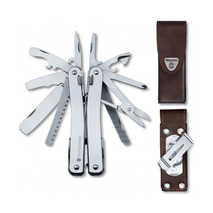 Мультитул Victorinox SwissTool Spirit Leather Case Clips (3.0227.L1) изображение 2