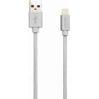 Дата кабель USB 2.0 AM to Lightning 1.0m MFI Pearl White Canyon (CNS-MFIC3PW) изображение 3