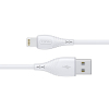 Дата кабель USB 2.0 AM to Lightning 1.2m Nature T-L830 White T-Phox (T-L830 White) зображення 4