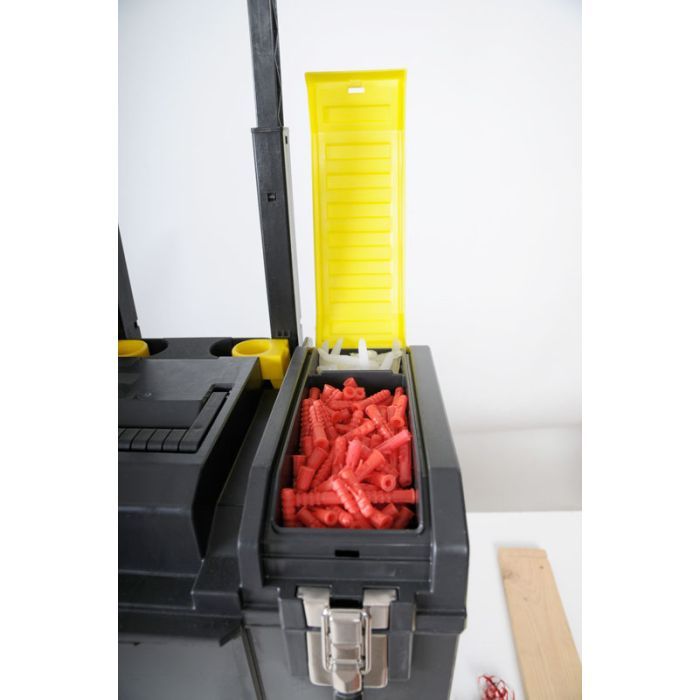 Ящик для инструментов Stanley Mobile WorkCenter 3 in 1 с колесами (1-70-326) изображение 6