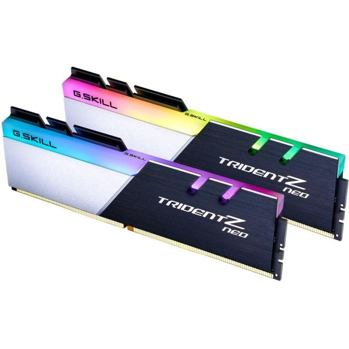 Модуль памяти для компьютера DDR4 16GB (2x8GB) 3200 MHz TridentZ NEO G.Skill (F4-3200C16D-16GTZN) изображение 2