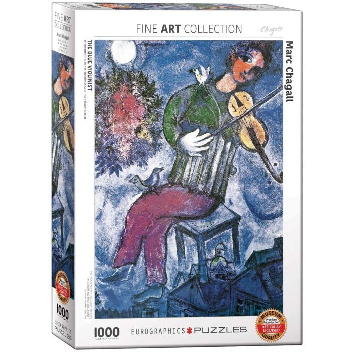 Пазл Eurographics Синий скрипач. Марк Шагал, 1000 элементов (6000-0852)