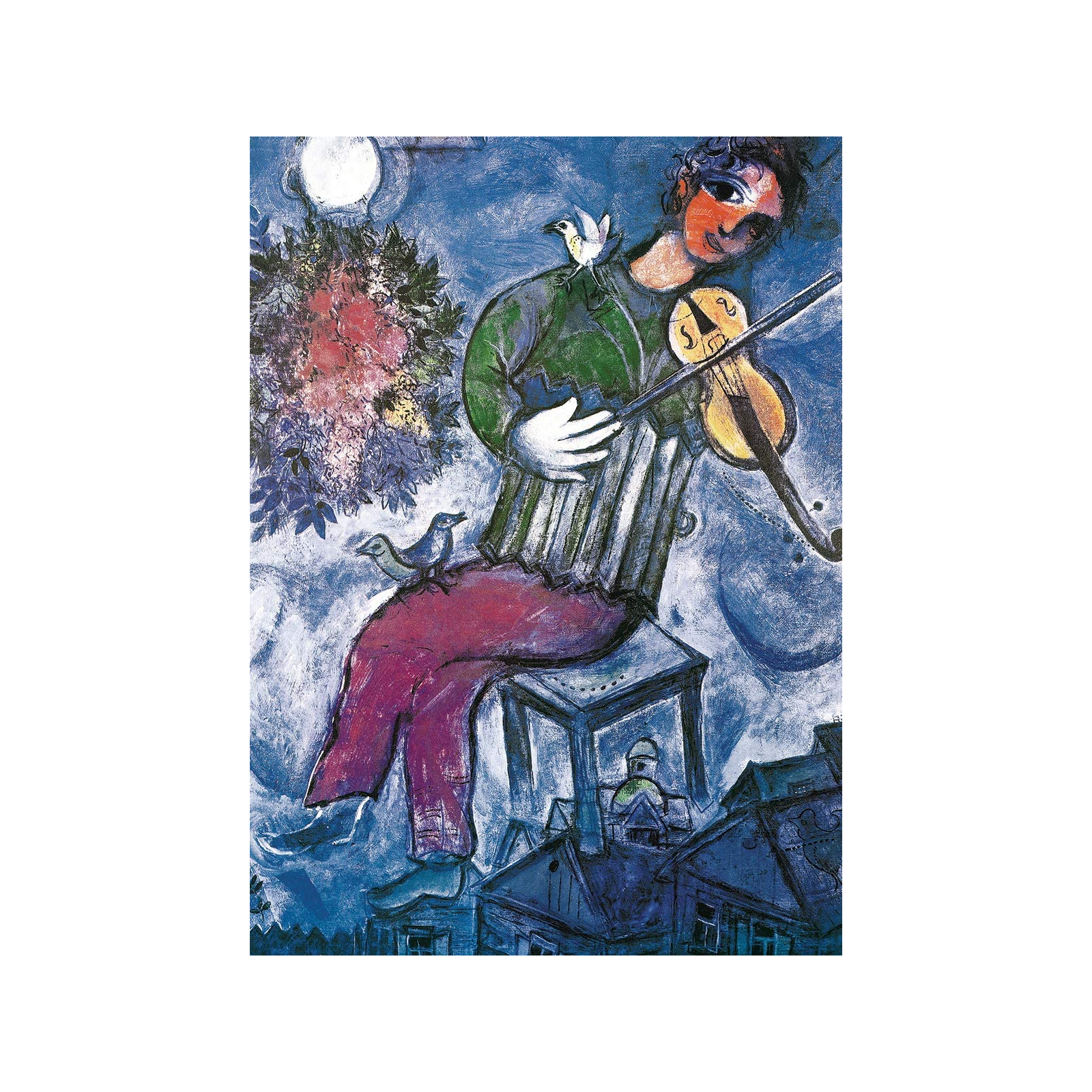 Пазл Eurographics Синій скрипаль Марк Шагал 1000 елементів (6000-0852) зображення 2