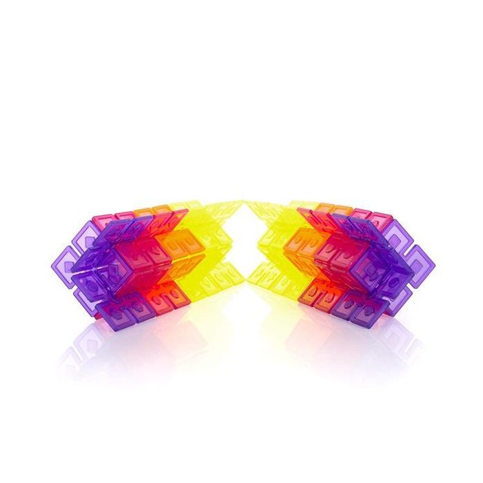 Конструктор Guidecraft Interlox Squares Квадраты, 96 деталей (G16835) изображение 6