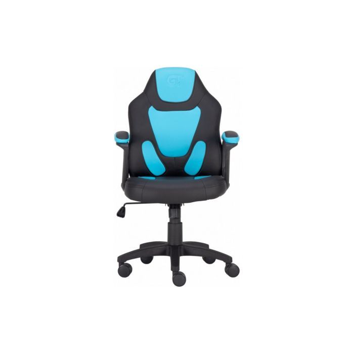 Кресло игровое GT Racer X-1414 Black/Light Blue (X-1414 Black/Light Blue (Kids))