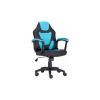 Кресло игровое GT Racer X-1414 Black/Light Blue (X-1414 Black/Light Blue (Kids)) изображение 2
