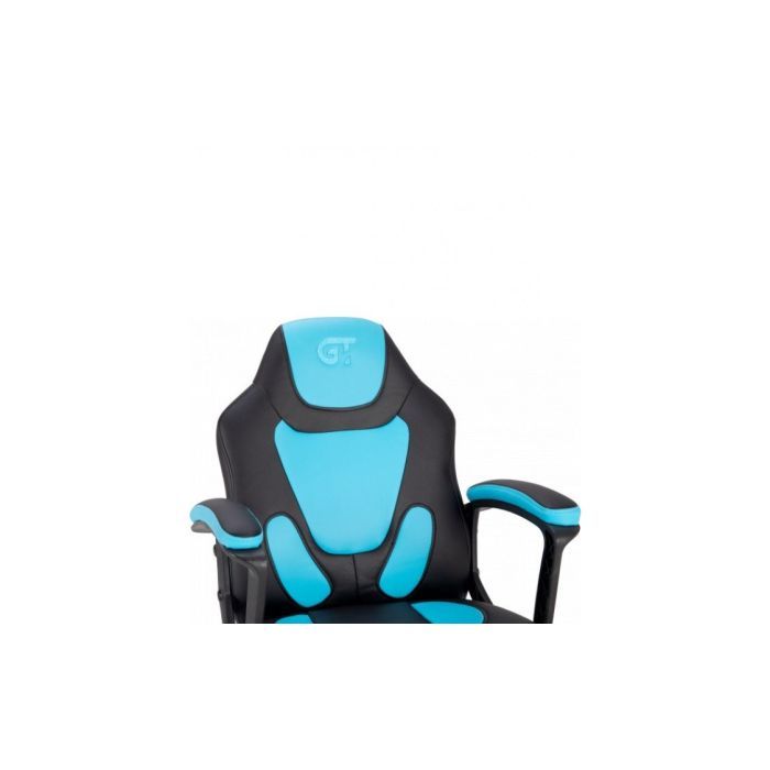 Кресло игровое GT Racer X-1414 Black/Light Blue (X-1414 Black/Light Blue (Kids)) изображение 5